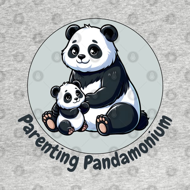 Parenting panda by Japanese Fever